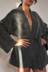 Stone Kimono tejida a mano